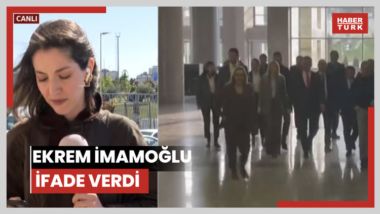 Ekrem İmamoğlu ifade verdi