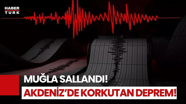 Akdeniz&#039;de 6 Büyüklüğünde Deprem Meydana Geldi!
