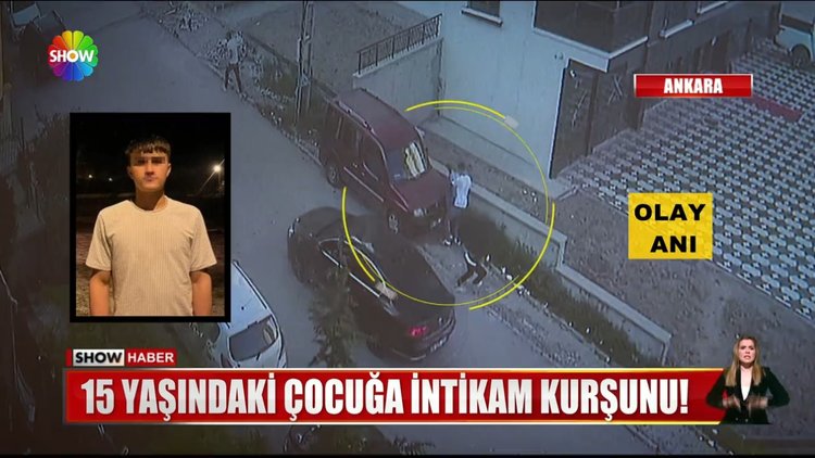15 yaşındaki çocuğa intikam kurşunu!