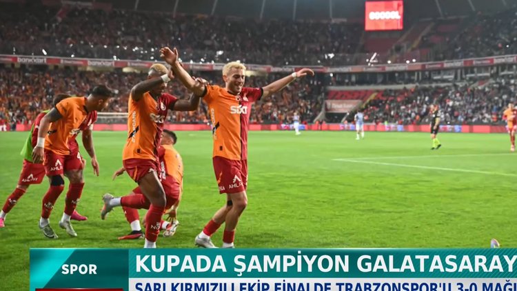 Spor Bülteni - 15 Mayıs 2025 (Kupada Şampiyon Galatasaray)