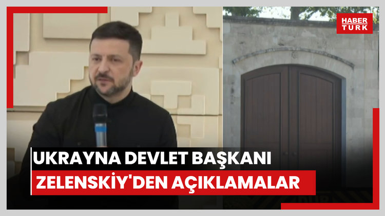 Ukrayna Devlet Başkanı Zelenskiy'den Ankara'da açıklamalar