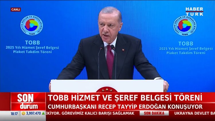 Cumhurbaşkanı Erdoğan'dan açıklamalar