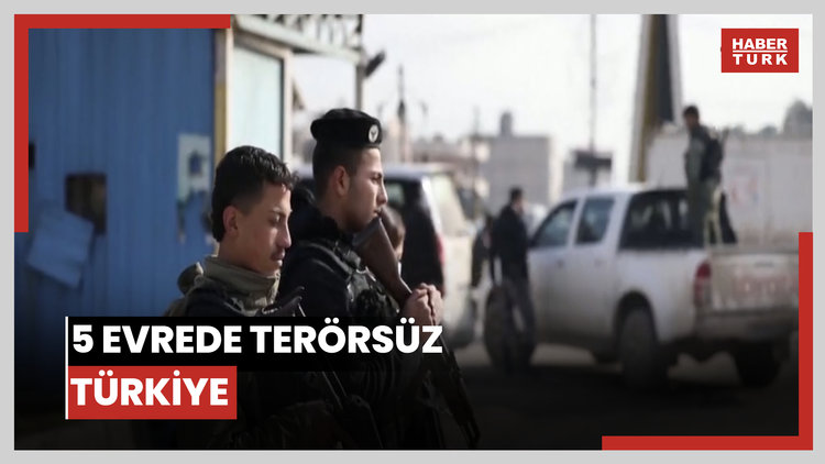 5 evrede terörsüz Türkiye