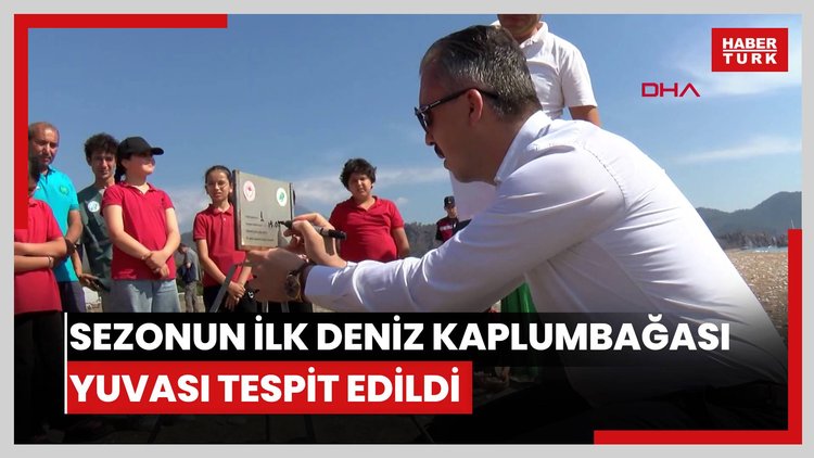 Çıralı'da sezonun ilk deniz kaplumbağası yuvası tespit edildi, yasaklar başladı