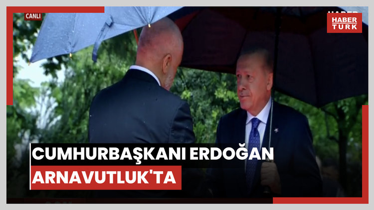 Cumhurbaşkanı Erdoğan, Arnavutluk'ta