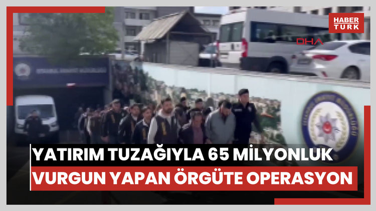 Sosyal medyada sahte yatırım tuzağıyla 65 milyonluk vurgun yapan örgüte operasyon; 72 gözaltı