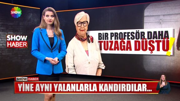 Bir profesör daha tuzağa düştü!  