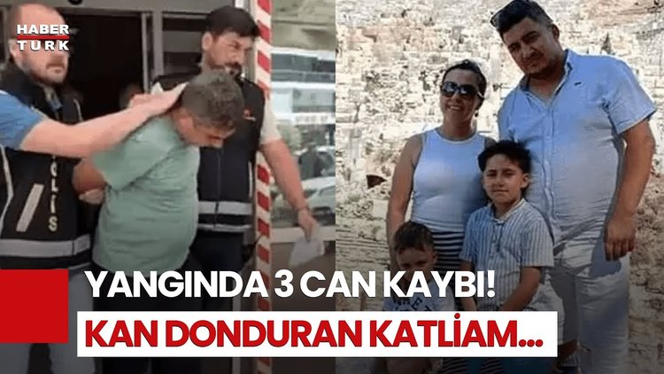 Anne Ve 2 Çocuğu Yangında Can Vermişti! Güvenlik Kamerası Görüntüleri Ortaya Çıktı