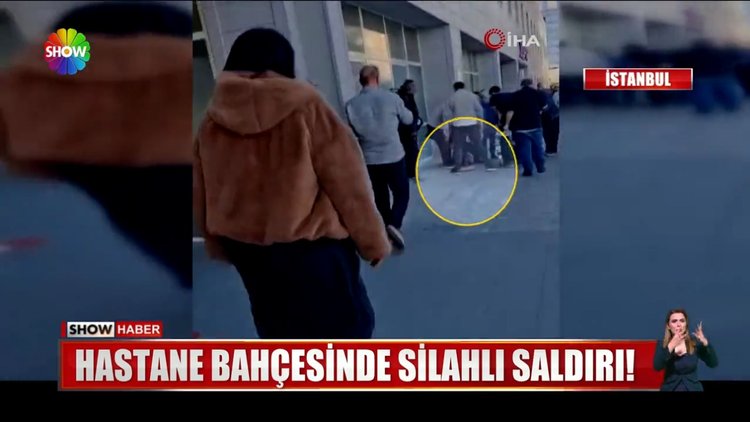 Hastane bahçesinde kanlı hesaplaşma!