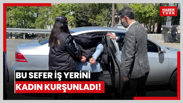 Bu sefer iş yerini kadın kurşunladı!