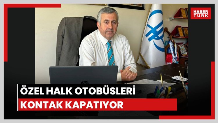 İstanbul'da halk otobüsleri kontak kapatıyor