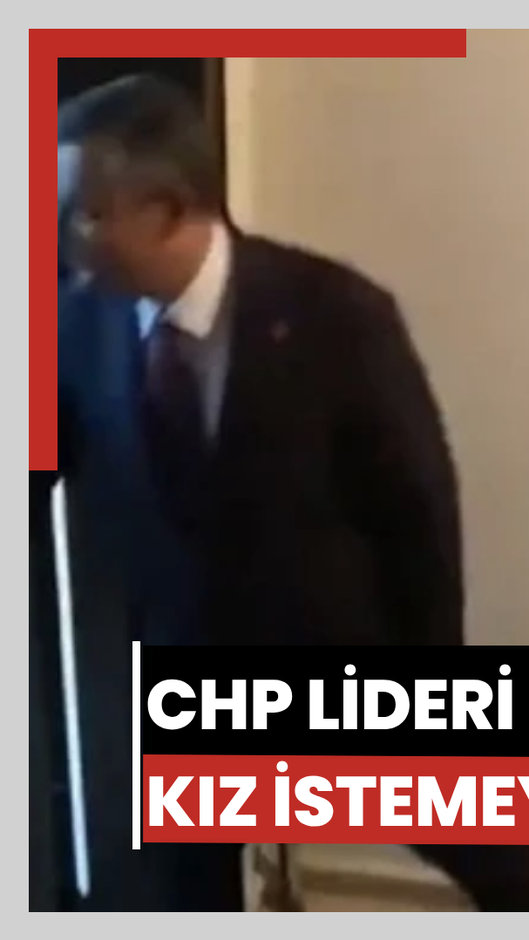 Özgür Özel kız istemeye gitti