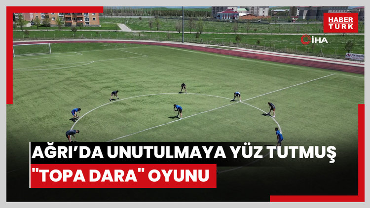 Ağrı'da unutulmaya yüz tutmuş "Topa dara" oyunu gençlerle buluşuyor