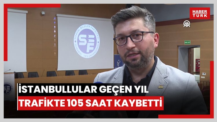 İstanbullular geçen yıl trafikte 105 saat kaybetti