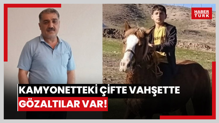 Kamyonetteki çifte vahşette gözaltılar var!