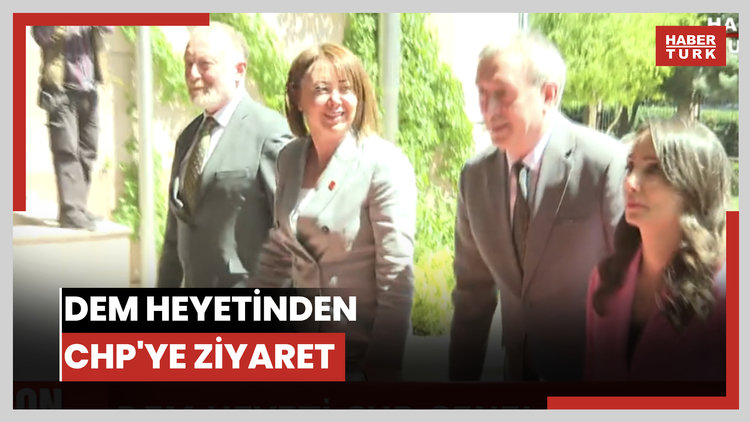 DEM heyetinden CHP'ye ziyaret