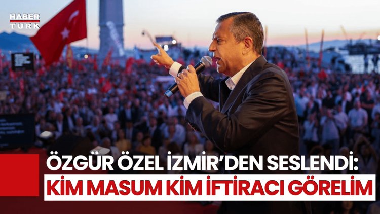 CHP&#039;den İzmir&#039;de &quot;19 Mayıs&quot; Mitingi! Özel İBB Yargılamaları İçin Canlı Yayın İstedi