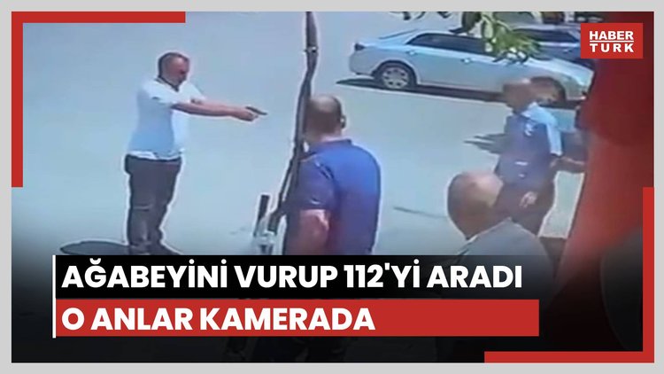 Ağabeyini vurup 112'yi aradı