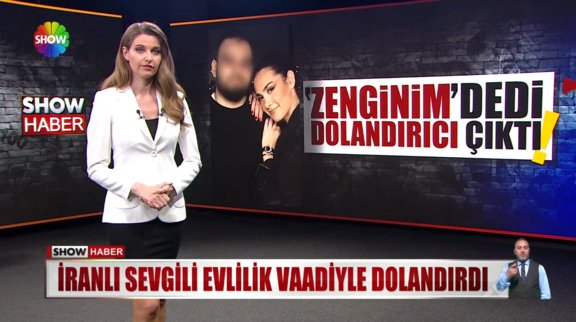 İranlı sevgili evlilik vaadiyle dolandırdı!