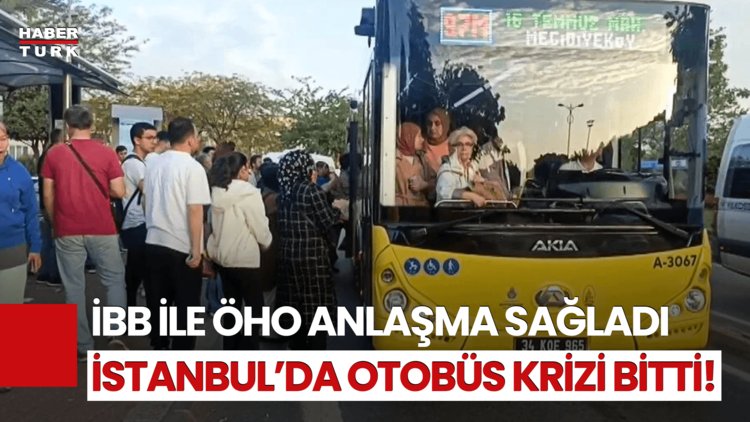 SON DAKİKA! İstanbul&#039;da Anlaşma Tamam! Özel Halk Otobüsleri Sefere Başlıyor