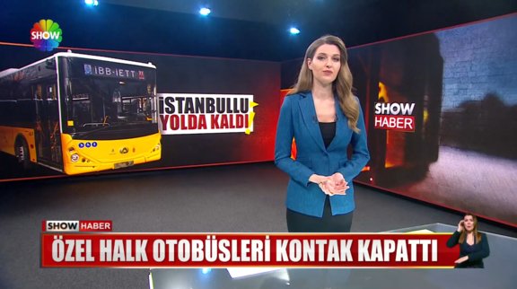 Özel halk otobüsleri kontak kapattı! 