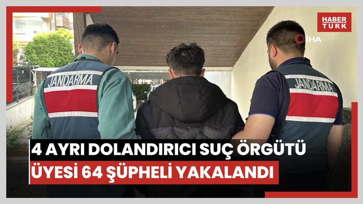 Bakan Yerlikaya açıkladı: 1 milyar 785 milyon TL hesap hareketliliği bulunan 4 ayrı dolandırıcı suç örgütü üyesi 64 şüpheli yakalandı
