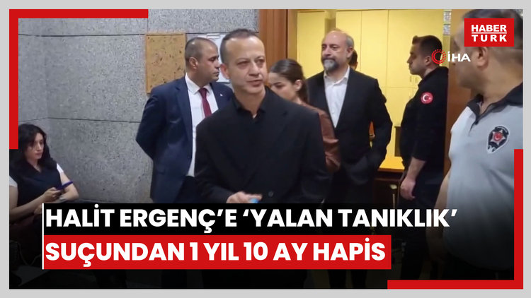 Halit Ergenç'e 'yalan tanıklık' suçundan 1 yıl 10 ay hapis, Rıza Kocaoğlu'na ise 1 yıl 8 ay hapis cezası
