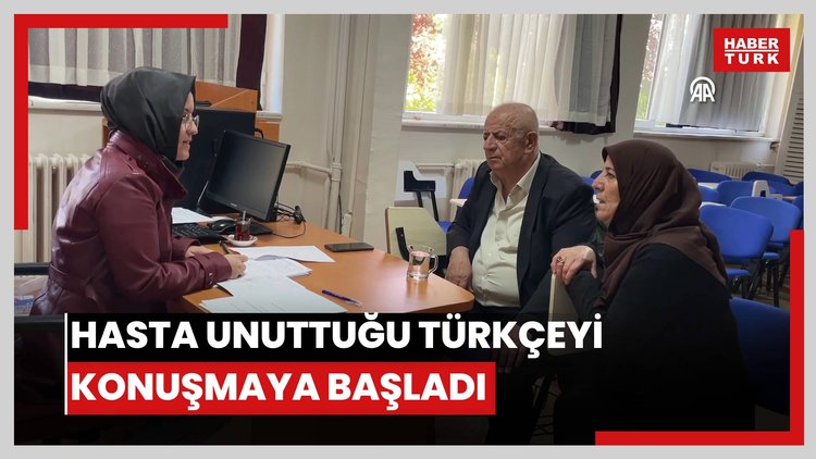 Beynine pıhtı atan ve Danca iletişim kuran hasta unuttuğu Türkçeyi konuşmaya başladı