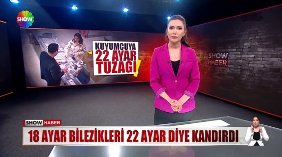 18 ayar bileziklerini, 22 ayar diye kandırdı! 