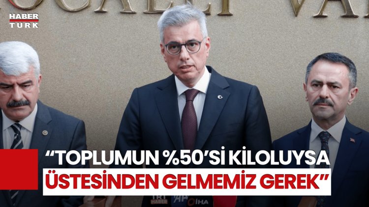 Sağlık Bakanı Memişoğlu: Kilo Sorununu Çözmeliyiz