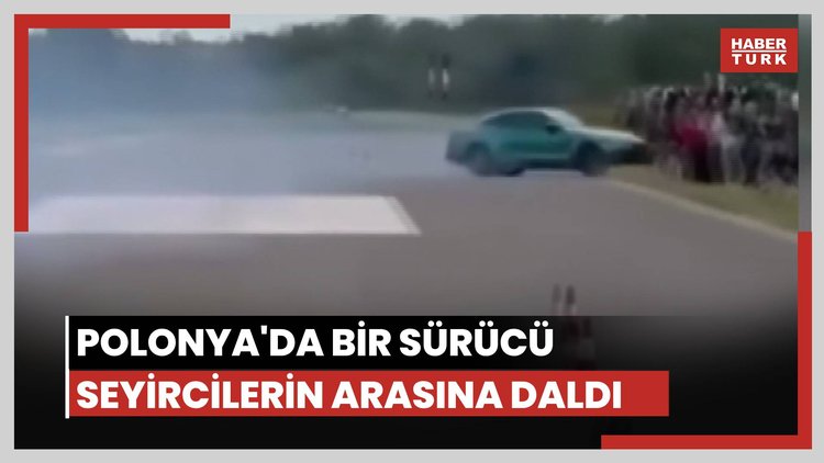 Seyircilerin arasına daldı: 18 yaralı