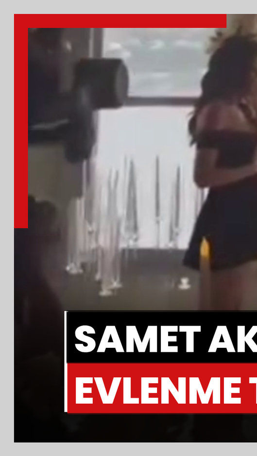 Samet Akaydın, Hazal Çağlar'a evlenme teklif etti