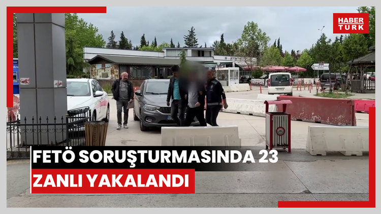 Samsun merkezli üç ilde iki döner zincirine yönelik FETÖ soruşturmasında 23 zanlı yakalandı