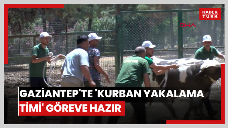 Gaziantep'te 'kurban yakalama timi' göreve hazır