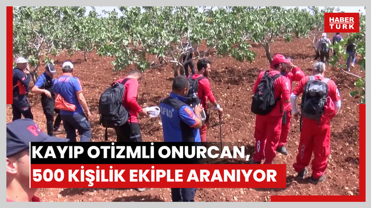 Kayıp otizmli Onurcan, 500 kişilik ekiple aranıyor