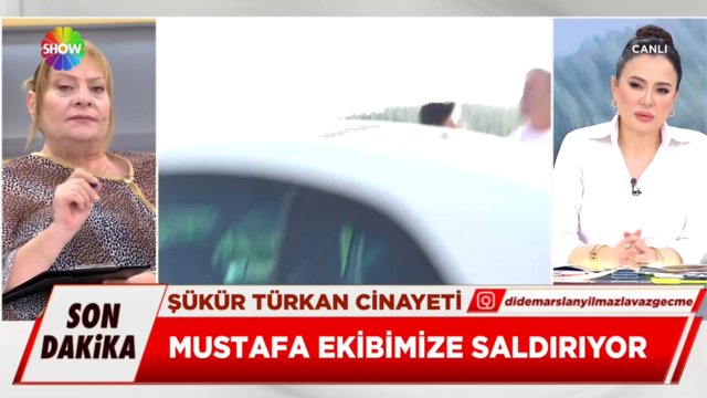 Mustafa ekibimize saldırıyor!