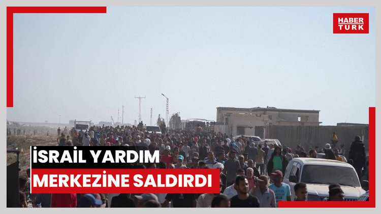 İsrail  yardım merkezine saldırdı