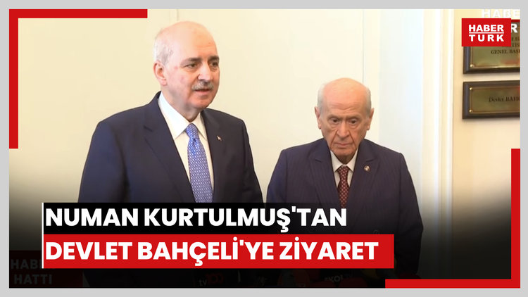 Numan Kurtulmuş'tan Devlet Bahçeli'ye ziyaret
