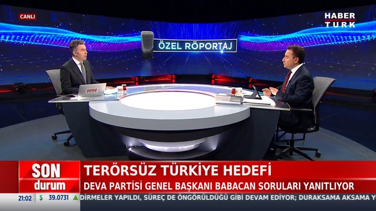 Babacan'dan Habertürk'e açıklamalar