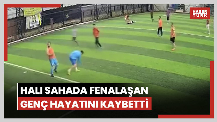 Halı sahada fenalaşan genç hayatını kaybetti
