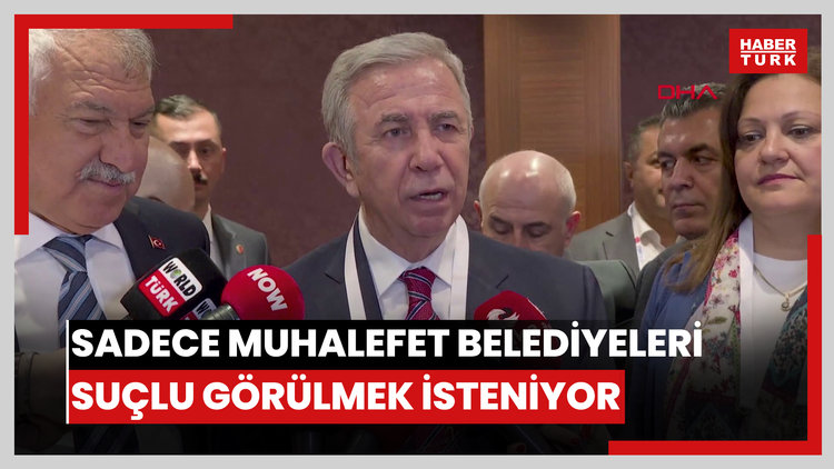 Mansur Yavaş: Sadece muhalefet belediyeleri suçlu görülmek isteniyor