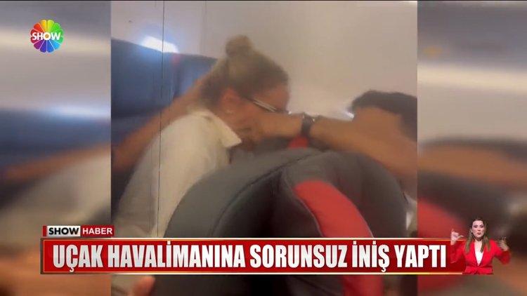Uçakta türbülans dehşeti!