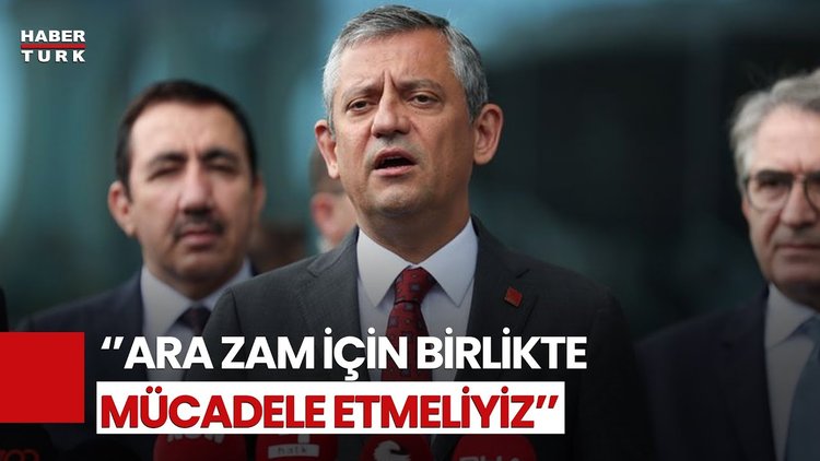 Özgür Özel'den Asgari Ücret Mesajı: "Mücadeleyi Sürdüreceğiz"