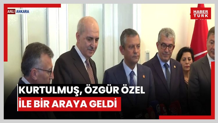 Kurtulmuş, Özgür Özel ile bir araya geldi