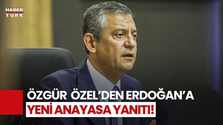 Özgür Özel&#039;den Erdoğan&#039;a &quot;Yeni Anayasa&quot; Yanıtı! &quot;Eksiklerinizi Telafi Edin...&quot;