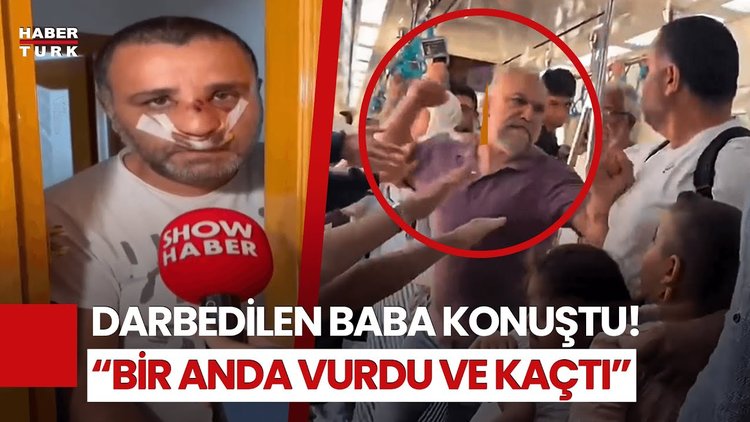 Marmaray&#039;da Darbedilen Baba Konuştu! &quot;Bir Anda Vurdu&quot;