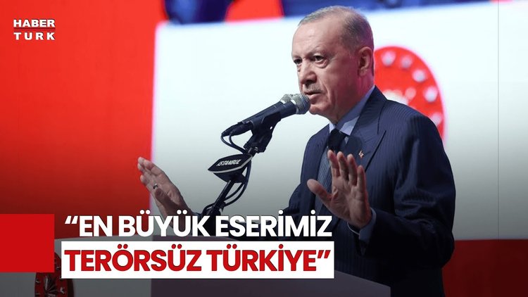 Cumhurbaşkanı Erdoğan: Önce Terörsüz Türkiye Sonra Terörsüz Bölge Olacak