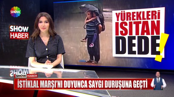 Yürekleri ısıtan dede!