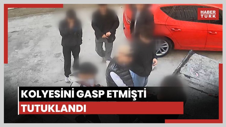 Kolyesini gasp etmişti, silah teşhirinden tutuklandı