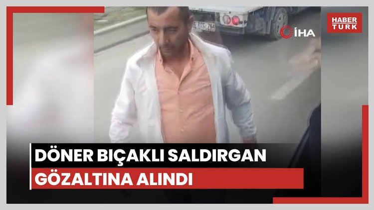 Döner bıçağı çekmişti, gözaltına alındı